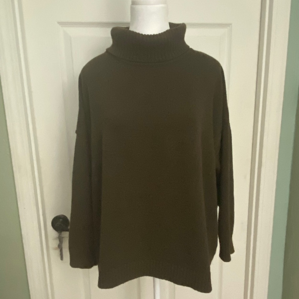 NFS ~ Margaret O'Leary Wool Turtleneck Sweater
